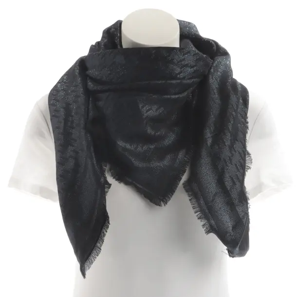 Shawl, in Blue, Viscose, Karl Lagerfeld