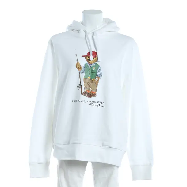 Hoodie, in Weiß, Baumwolle, Polo Ralph Lauren