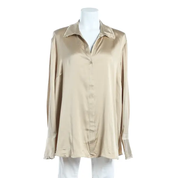 Blouse, in Camel, Seide, Herzensangelegenheit