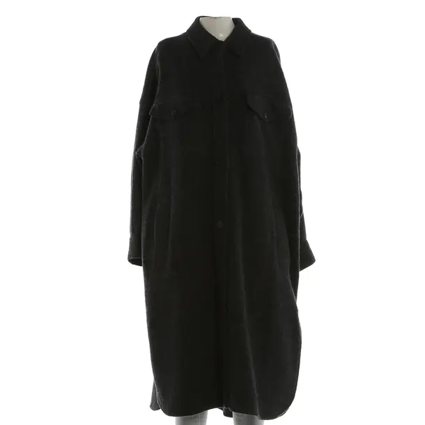 Übergangsmantel, in Dunkelgrau, Wolle, Isabel Marant Étoile