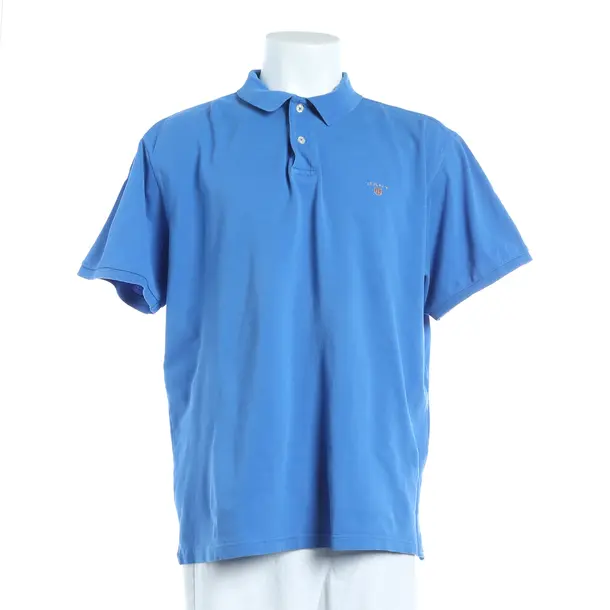 Polo, in Blu, Cotone, Gant