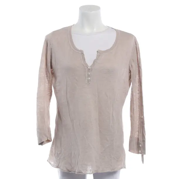 Cardigan, in Beige, Wool, S.Marlon