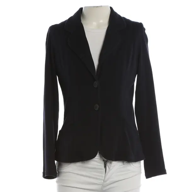 Blazer, in Navy, Cotton, Repeat