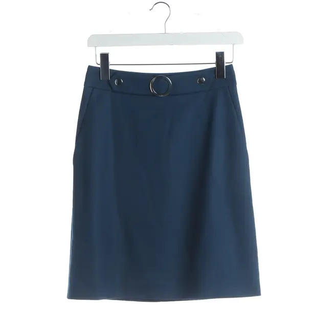 Skirt, in Blue, Cotton, Hugo Boss Red Label