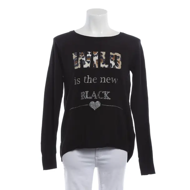 Long Sleeve Shirt, in Black, Cotton, Lieblingsstück