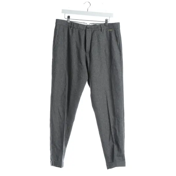 Pantaloni, in Grigio, Cotone, Luis Trenker