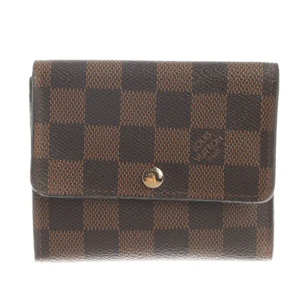 Wallet, in Dark Brown, Leder, Louis Vuitton