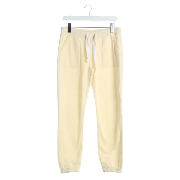 Pants, in Pastel Yellow, Cotton, Juvia
