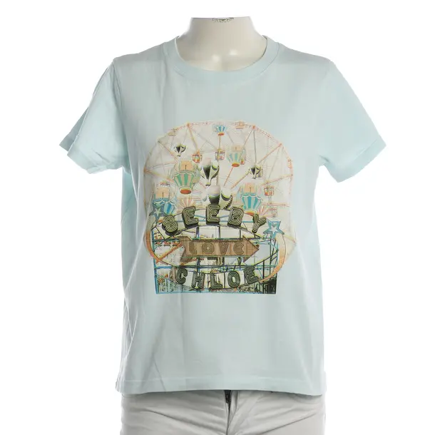 Shirt, in Light Blue, Baumwolle, See by Chloé