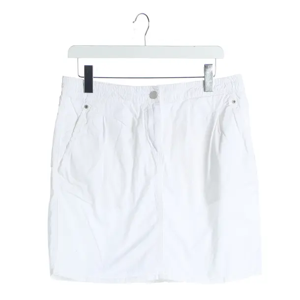 Skirt, in White, Cotton, Bogner Fire and Ice