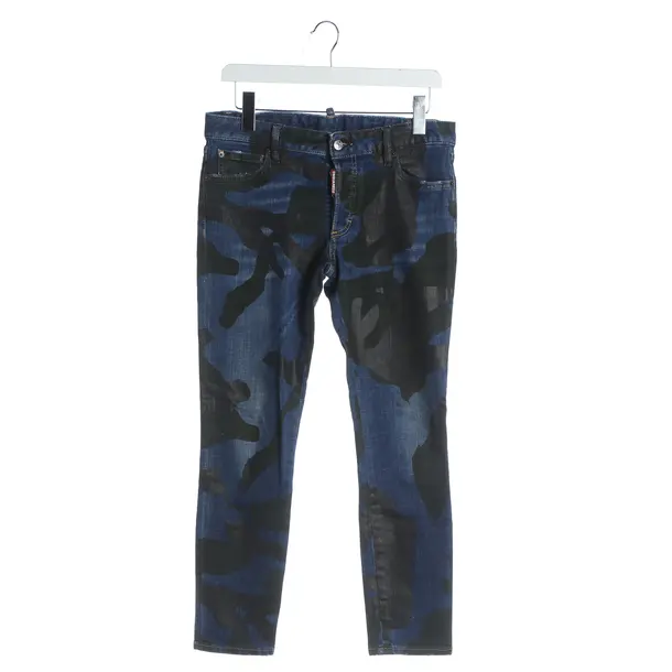 Straight Fit Jeans, in Navy, Cotton, Dsquared