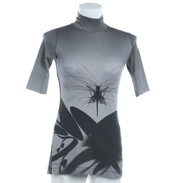 Shirt, in Gray, Cotton, Marc Cain