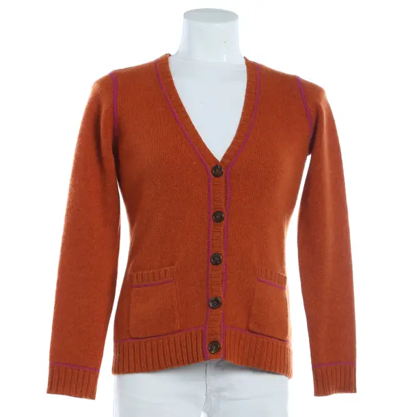 Cardigan, in Dark Orange, Kaschmir, Etro