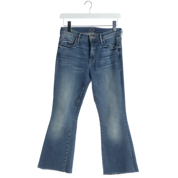 Flared Jeans, in Blue, Denim, Mother
