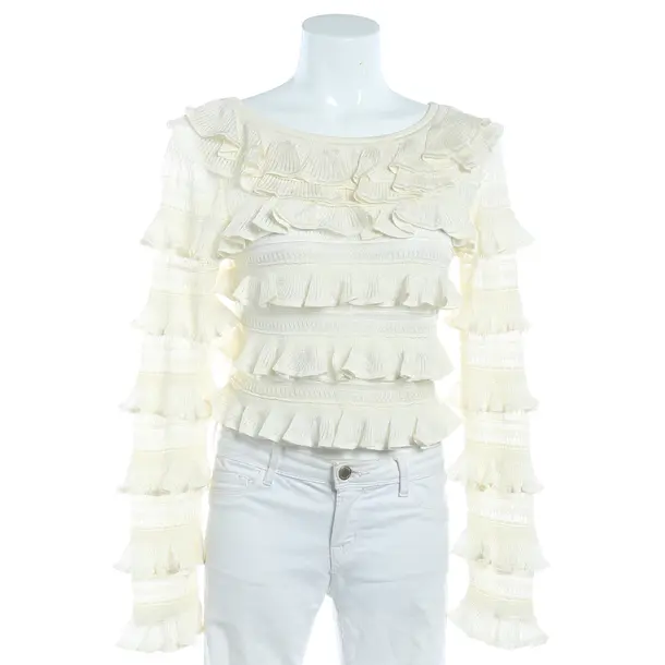 Bluse, in Beige, Viskose, Zimmermann