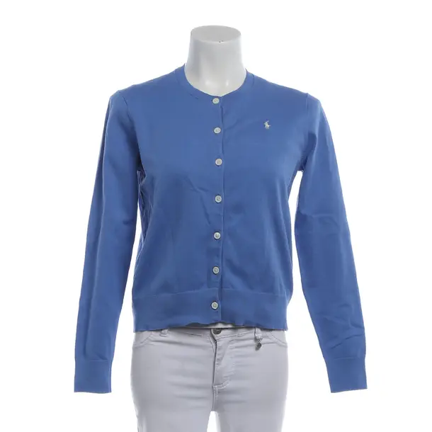 Cardigan, in Blue, Cotton, Polo Ralph Lauren
