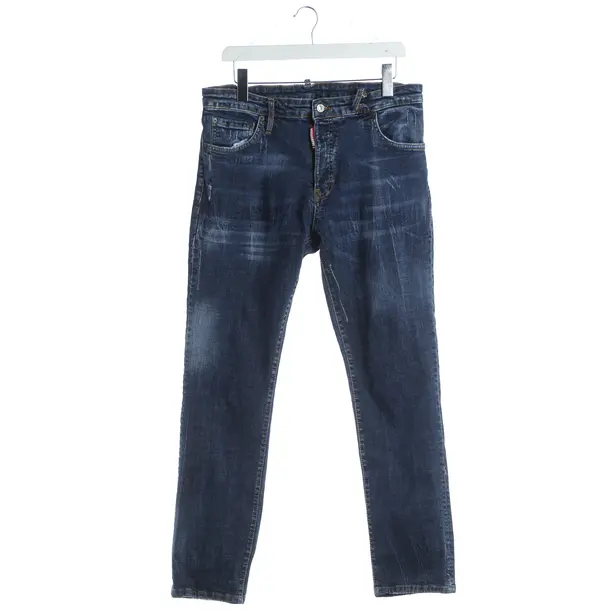 Straight Fit Jeans, in Blue, Cotton, Dsquared