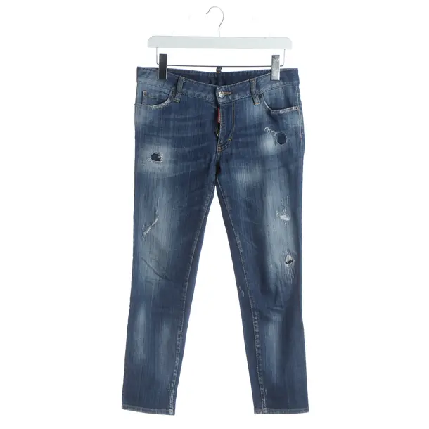 Straight Fit Jeans, in Blue, Cotton, Dsquared