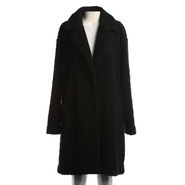 Mid-Season Coat, in Black, Viscose, Hugo Boss Red Label