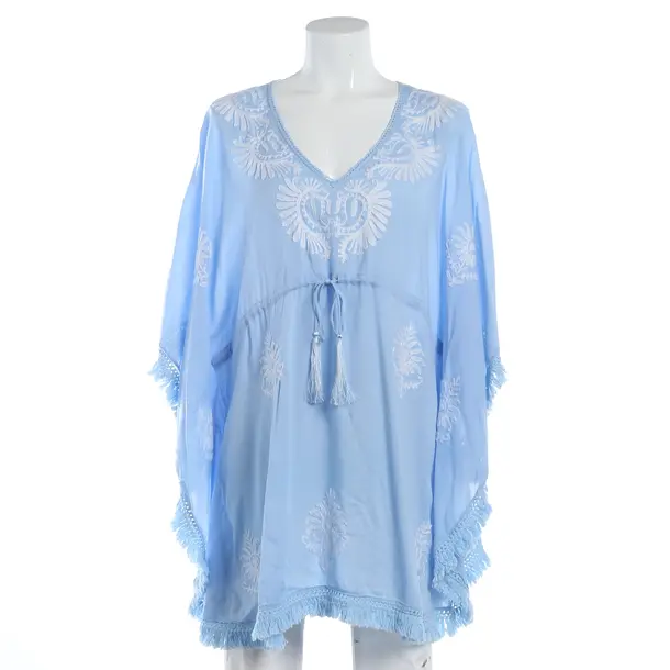Tunic, in Light Blue, Rayon, Melissa Odabash