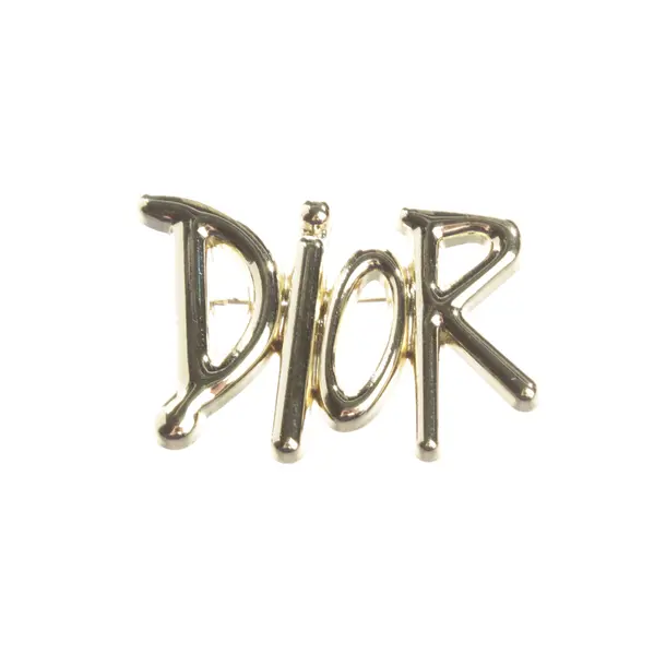 Brosche, in Gold, Metall (metallisch, metallisiert), Dior