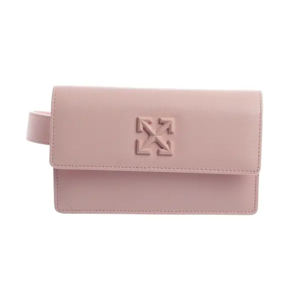 Bum Bag, in Light Pink, Leather, Off-White