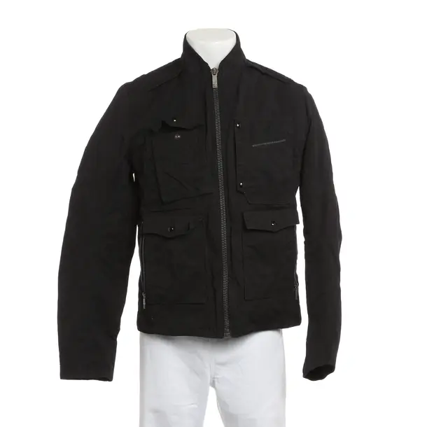 Mid-Season Jacket, in Black, Polyimide, Hugo Boss Orange