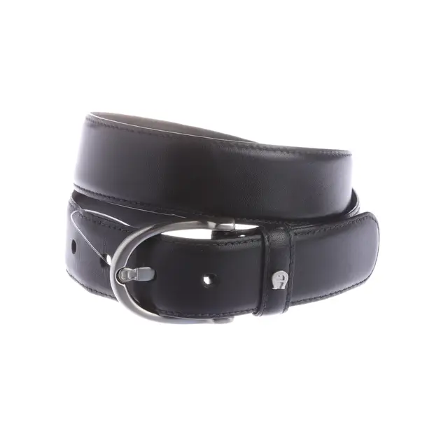 Gürtel, in Schwarz, Leder, Aigner