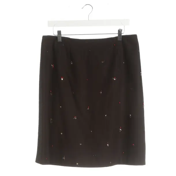 Rock, in Dunkelgrau, Wolle, Dolce & Gabbana