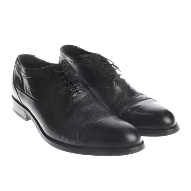 Schnürschuhe, in Schwarz, Emporio Armani
