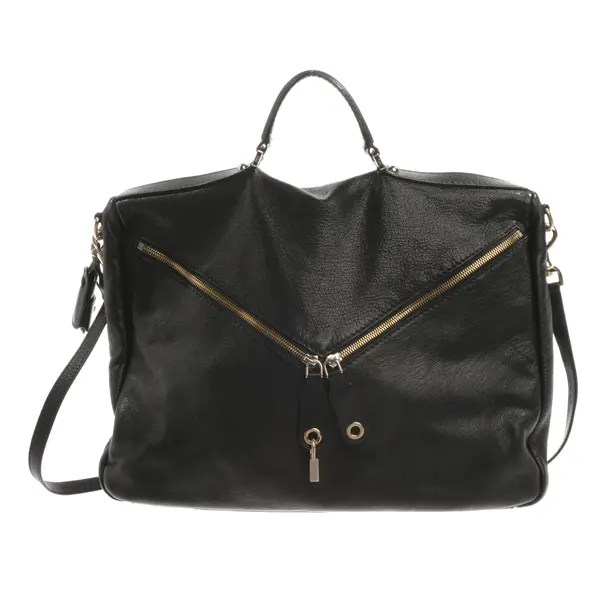 Schultertasche, in Schwarz, Leder, Dolce & Gabbana