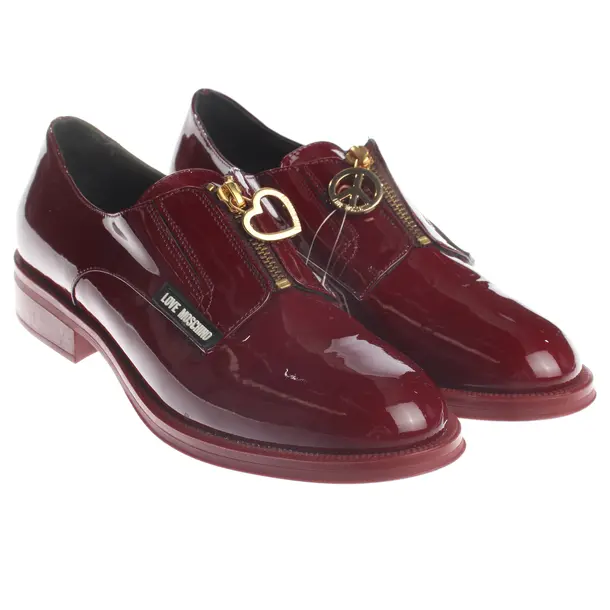 Halbschuhe, in Rot, Love Moschino