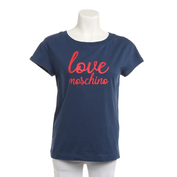 Shirt, in Blau, Baumwolle, Love Moschino
