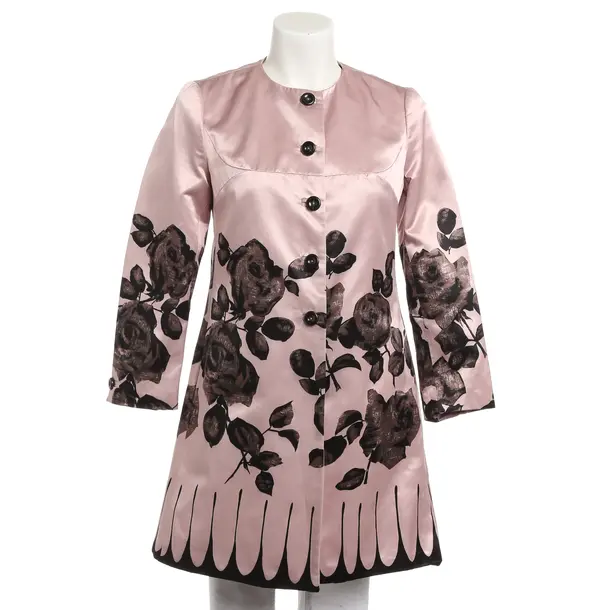 Cappotto mezza stagione, in Rosa chiaro, Cotone, Rosso Valentino