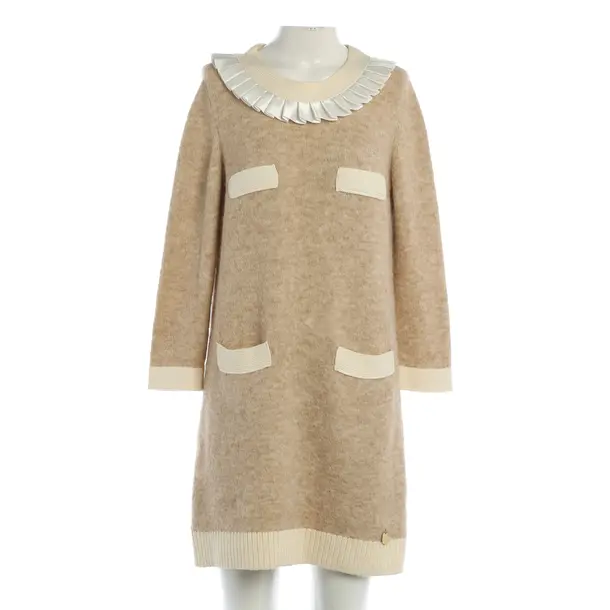 Kleid, in Hellbraun, Polyacryl, Love Moschino