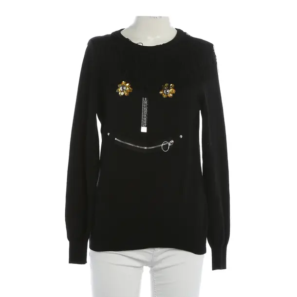 Pullover, in Schwarz, Baumwolle, Moschino Cheap & Chic