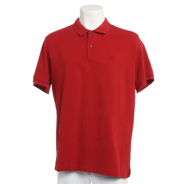 Polo Shirt, in Red, Cotton, Burberry Brit