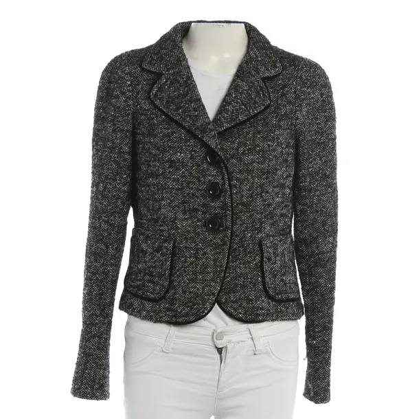 Blazer, in Dunkelgrau, Wolle, Max Mara