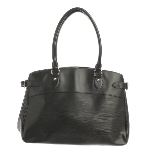 Schultertasche, in Schwarz, Leder, Louis Vuitton