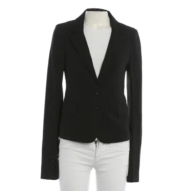 Blazer, in Black, Viscose, Patrizia Pepe