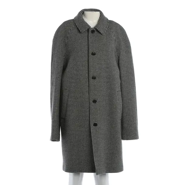 Wintermantel, in Schwarz, Wolle, MSGM