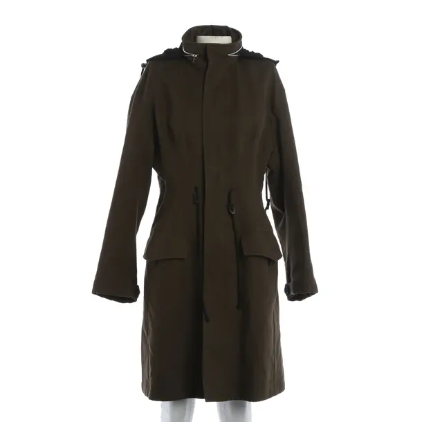 Übergangsmantel, in Grün, Baumwolle, Bottega Veneta