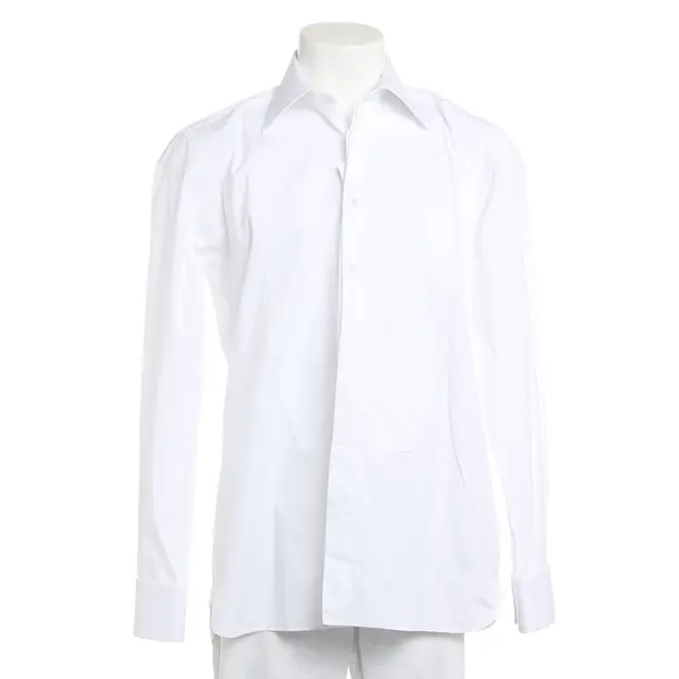Shirt, in White, Cotton, Tom Ford