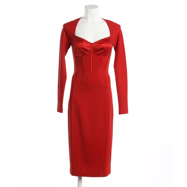 Cocktailkleid, in Rot, Baumwolle, Dolce & Gabbana