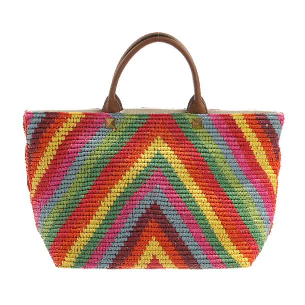 Handtasche, in Mehrfarbig, Sonstiges Material, Valentino