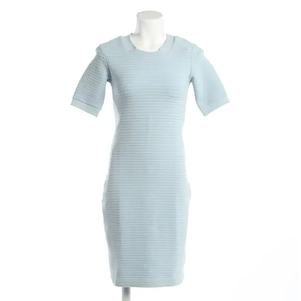 Cocktailkleid, in Hellblau, Baumwolle, Hugo Boss Orange