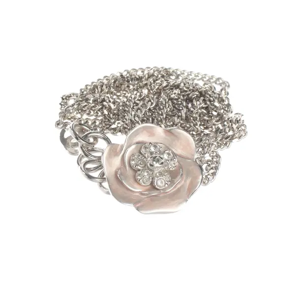 Belt, in Silver, Metal (metallic, metallised), Chanel