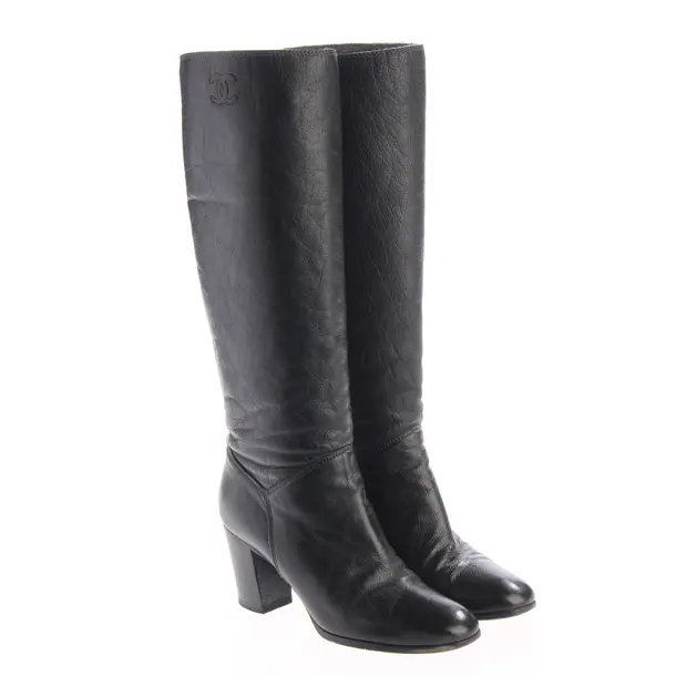Stivali, in Nero, Chanel