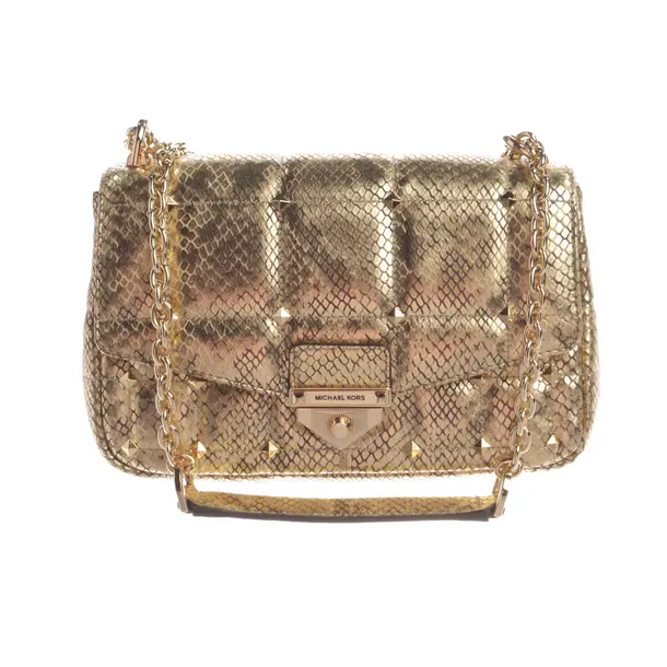 Borsa a cinture a tracolla, in Oro, Pelle, Michael Kors