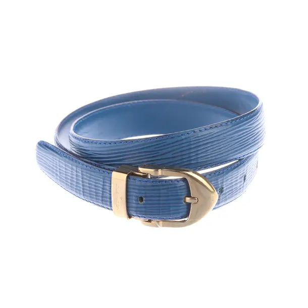 Gürtel, in Blau, Leder, Louis Vuitton